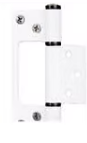 Hinges Sinkless Aluminium White Polybag