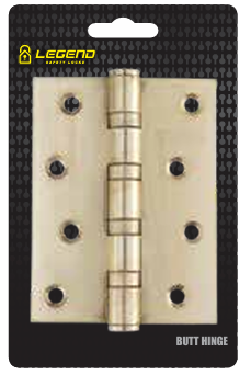 Hinges Butt Stainless Steel BP 2.8x100mm