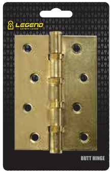 Hinges Butt 4BB BP 100mm