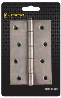 Hinges Butt Steel 100x1.6mm Heavy Duty