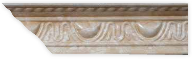 Cornice PS Dark Brown T-SERIES T1857