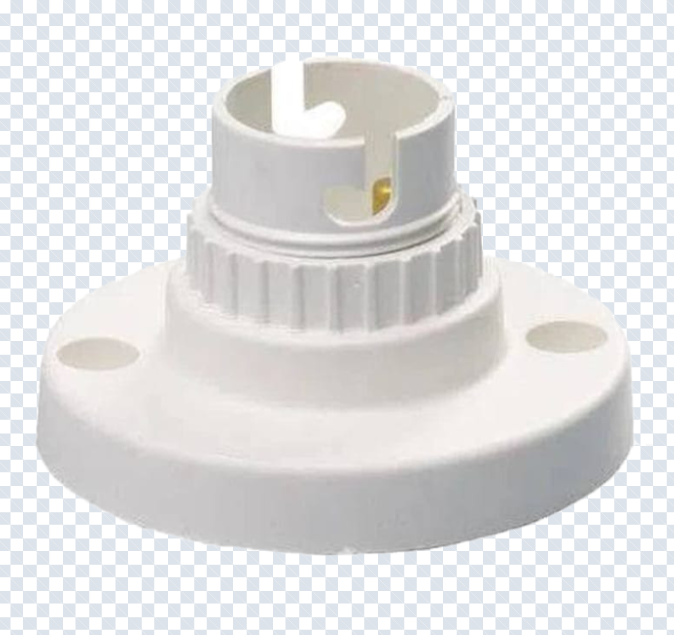 Holder lamp Pays B22 Pvc Black