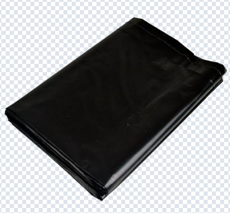 Plastic Drop Sheet Black 2mx3mx100mic
