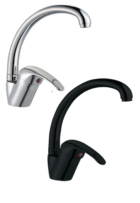Tap Mixer Kitchen Long Chrome Flowrite