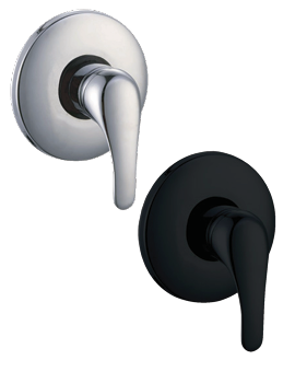 Tap Mixer Shower Black Flowrite