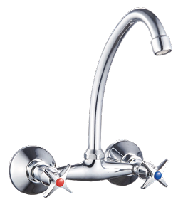 Tap Mixer Kitchen Sink Star Chrome Flowrite