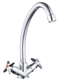 Tap Mixer Kitchen Sink Star Chrome Flowrite