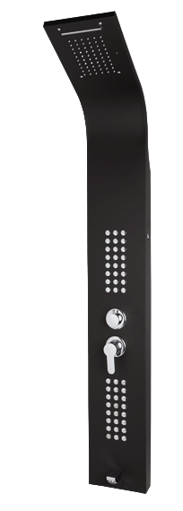 Shower Panels SP2B Matt Black