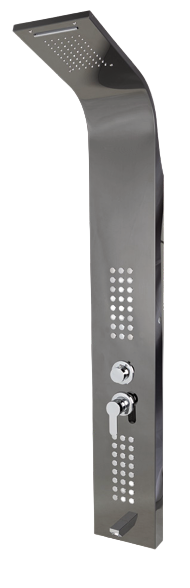 Shower Panels SP2B Shiny Black