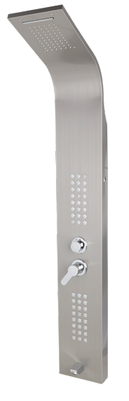 Shower Panels SP4M Brushed Sliver
