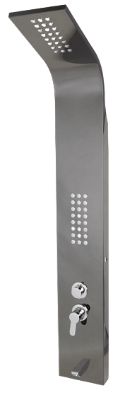 Shower Panels SP7B Shiny Black