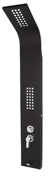 Shower Panels SP7B Matt Black