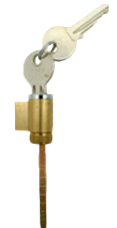 Lock Cylinder 60mm CP Polybag