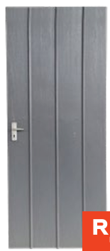 Door Steel Leaf M/D Open Out Left Hand