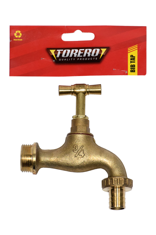 Taps BIB Solid Brass 3/4"x 3/4"
