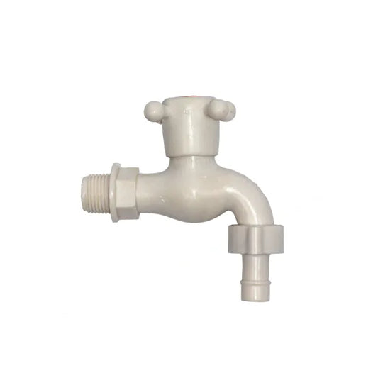 Taps BIB Plastic White 1/2"