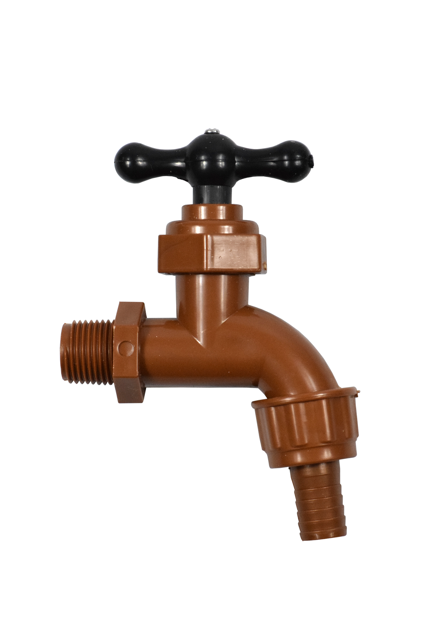 Taps BIB Plastic Brown 1/2"