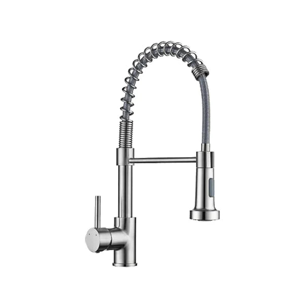 Tap Mixer Kitchen Spring Pull Down Chrome Flowrite