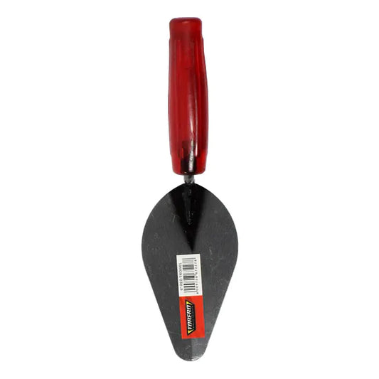Trowel Bricklaying Red Transparent Handle 6"