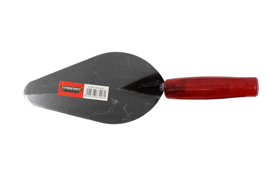 Trowel Bricklaying Red Transparent Handle 8"