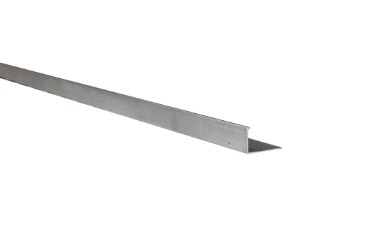 Trim Tile Alu L-Shape 10mmx2.4m Silver A0310