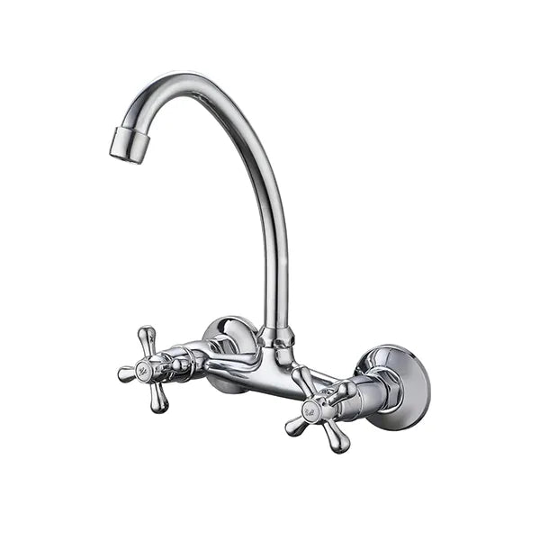 Tap Mixer Kitchen Sink Victorian Chrome Atlantic Cascade