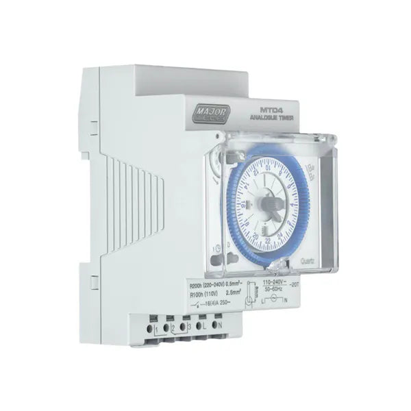 Timer Analogue 3600W 24 HR Program Major Tech