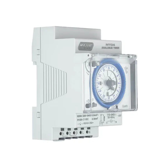 Timer Analogue 3600W 24 HR Program Major Tech