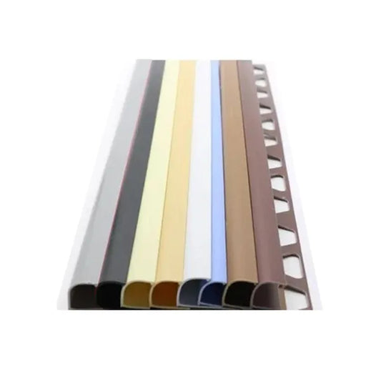 Trim Tile PVC 12mmx2.4m Dove Grey