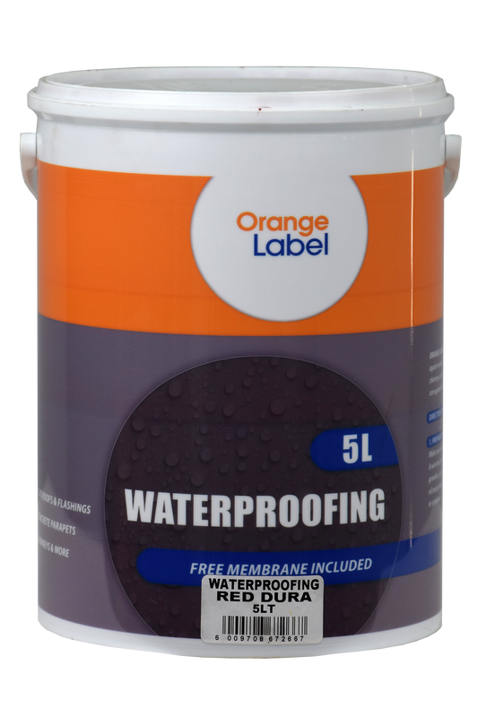 Waterproofing Red 5lt + Free Membrane KIT