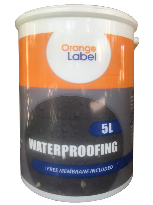Waterproofing Grey 5lt + Free Membrane KIT