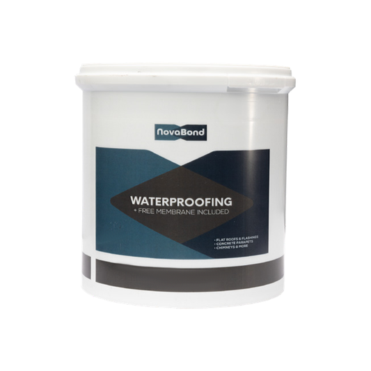 Waterproofing Burgandy 5lt + Free Membrane NovaBond