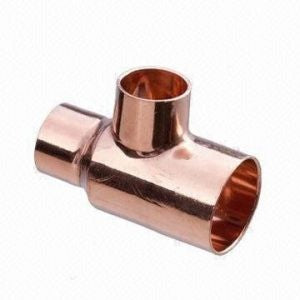Fittings Comp Copper Tee Reducer Lxrxm 22X15X15