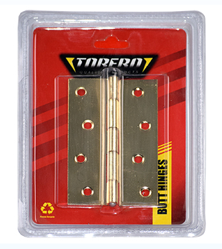 Hinges Butt Brass 1.4x100mm