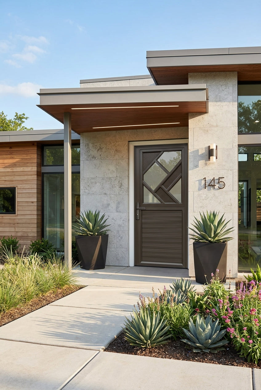 Aluminium door OBS