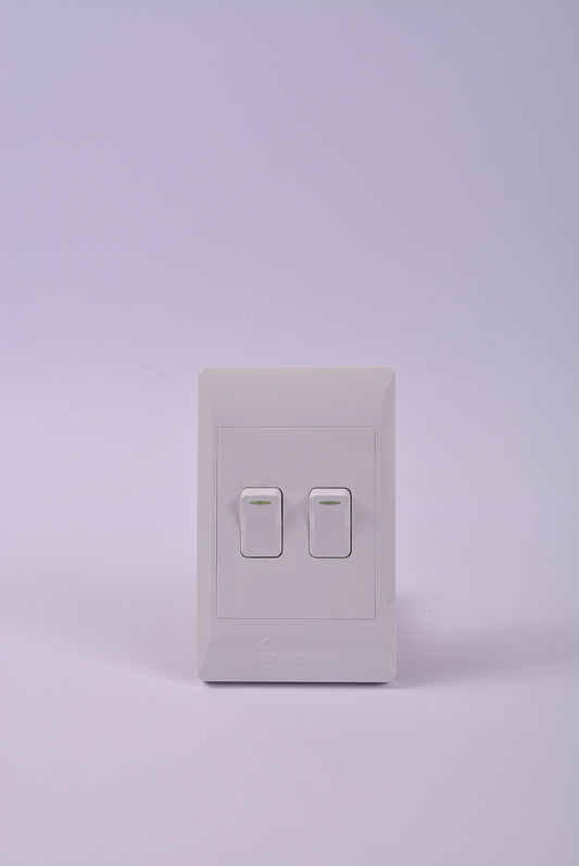 Switch Wall NEU 2 Lever 1 Way 100*50 Complete