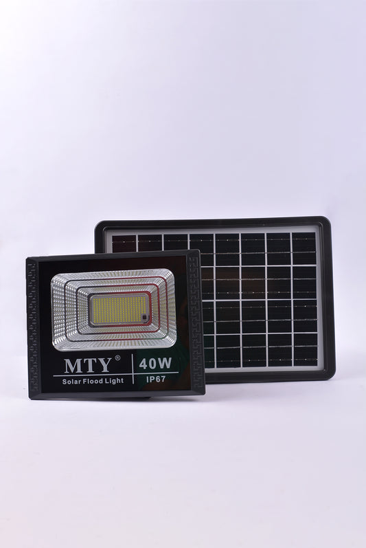 Solar Flood Light And  Solar Panel 40W