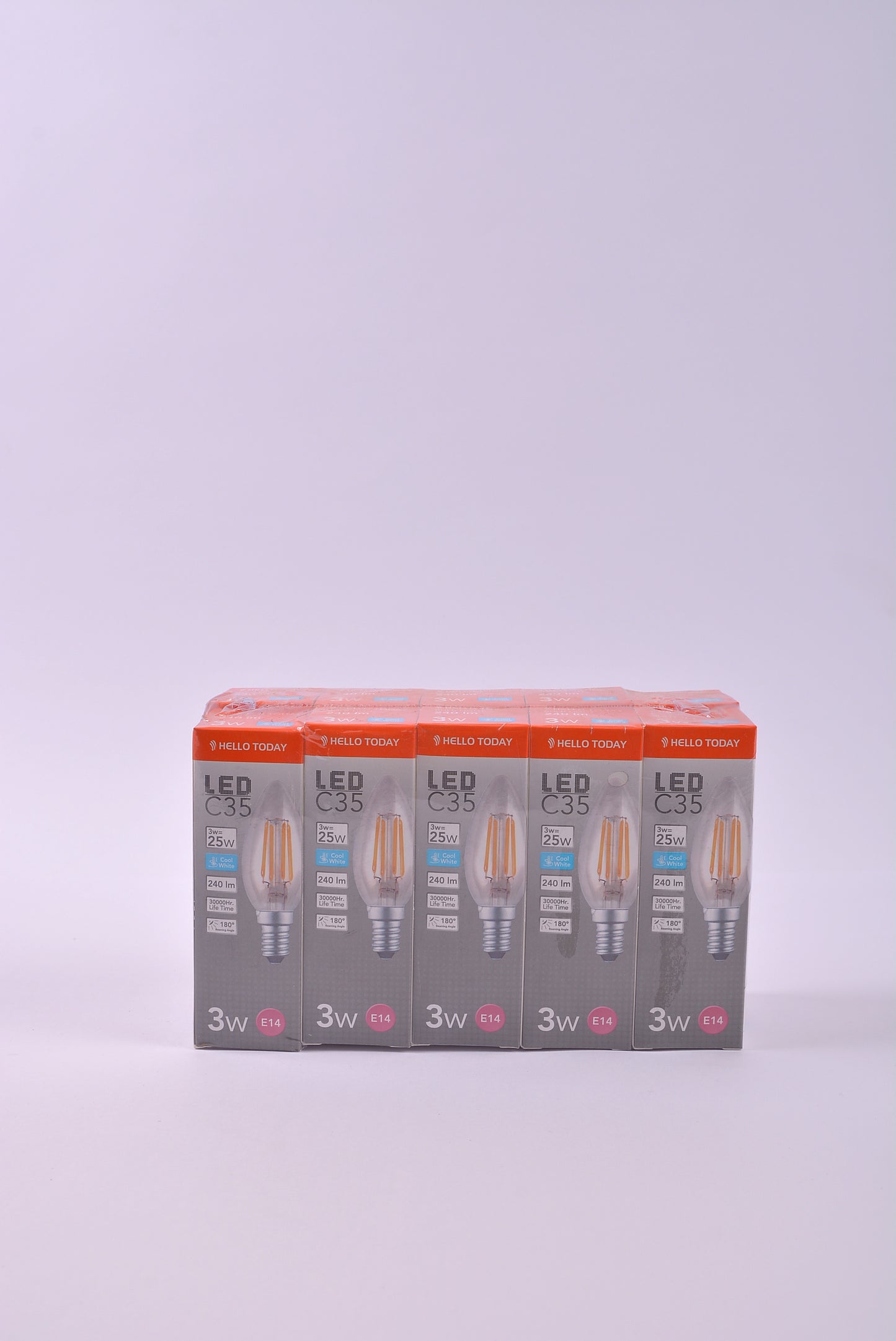 Bulb Filament C35 E14 3W