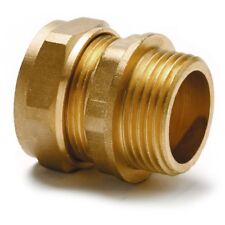 Fitting Comp Brass Straight Coupler C?Mi 22mm?1"